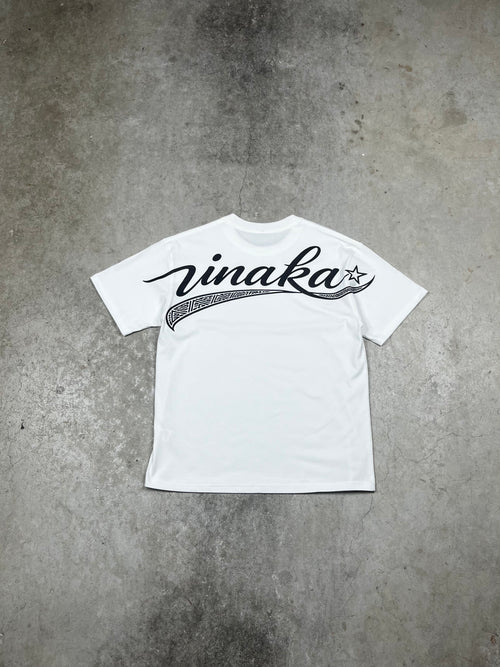 VINAKA™ Boxy Graphic Tee - White